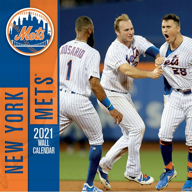 New York Mets 2021 12x12 Team Wall Calendar (Other)