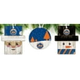 thumbnail image 1 of New York Mets 3-Pack Ornament Set, 1 of 1