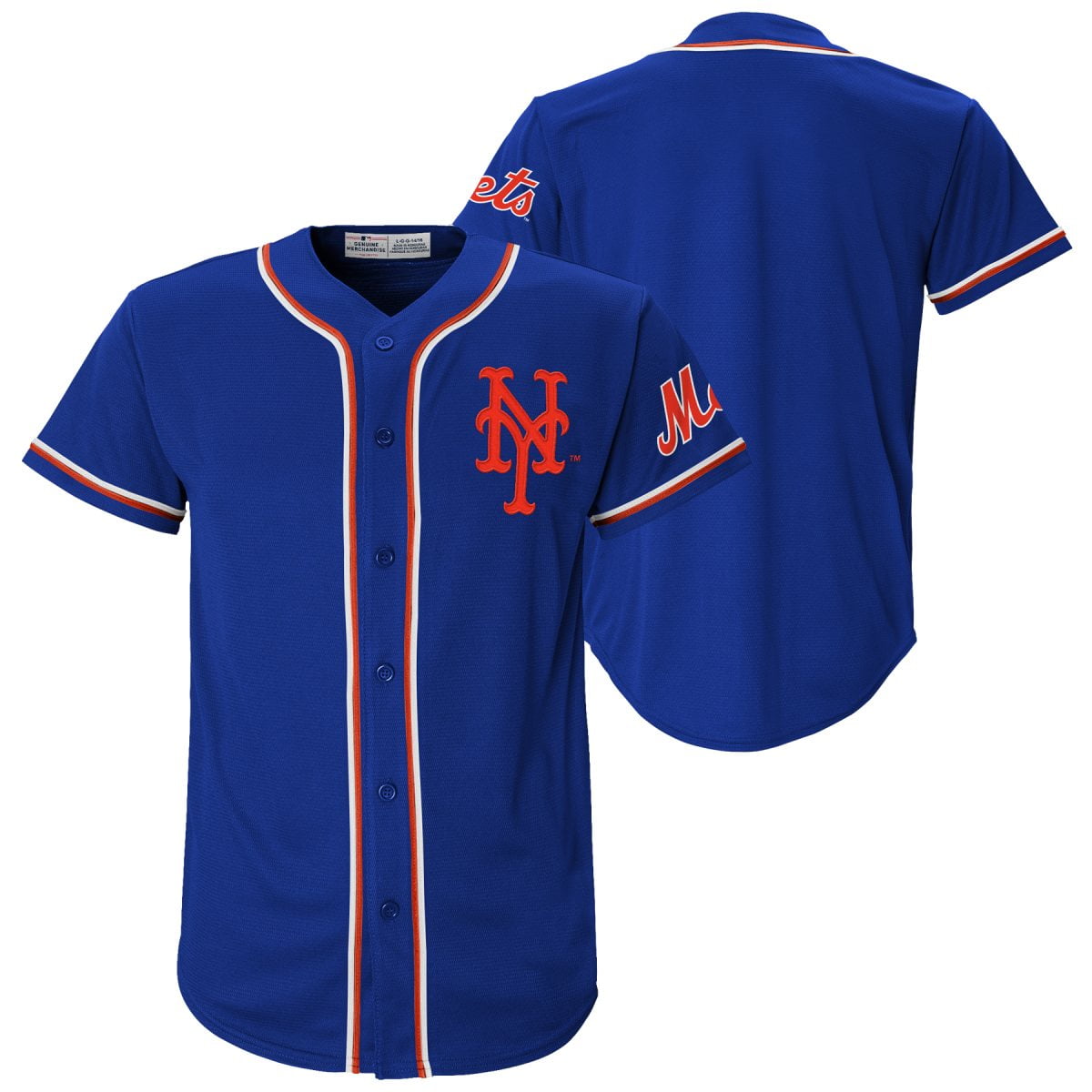 MLB New York Mets Youth Primary Color Synthetic Jersey
