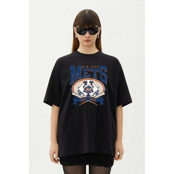New York Mets Est 1962 Vintage Baseball Fan T-Shirt, for men & women, up to size 5XL