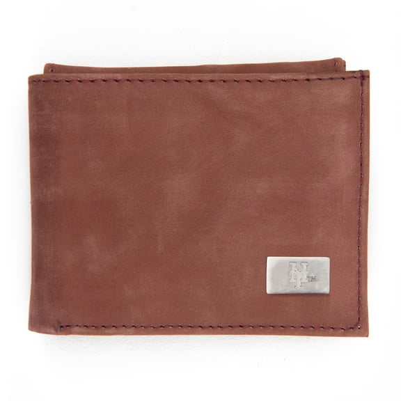 New York Mets Leather Bifold Wallet