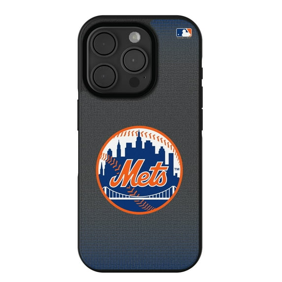 New York Mets Linen Logo iPhone Bump Case
