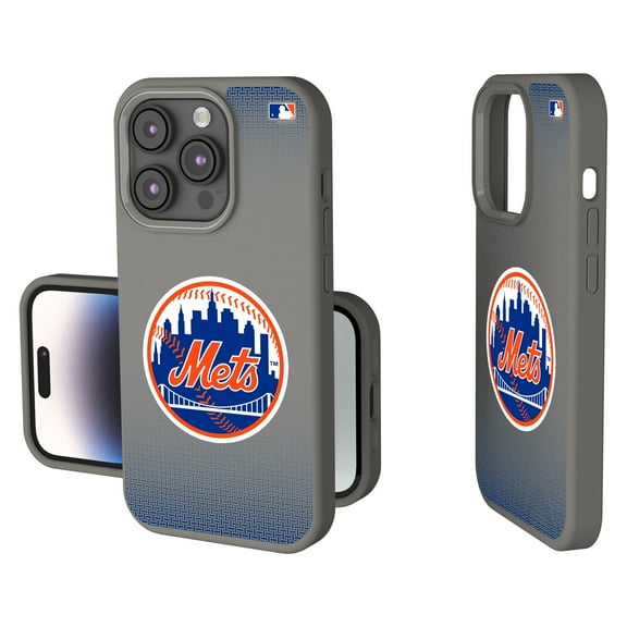 New York Mets Linen Logo iPhone Soft Touch Case