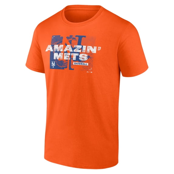 New York Mets MLB Classic Play Men's Crew Neck Short Sleeve T-Shirt