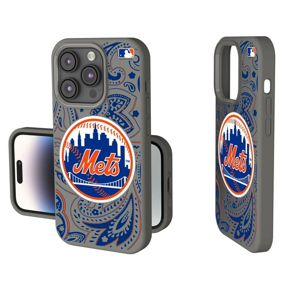 New York Mets Paisley iPhone Soft Touch Case