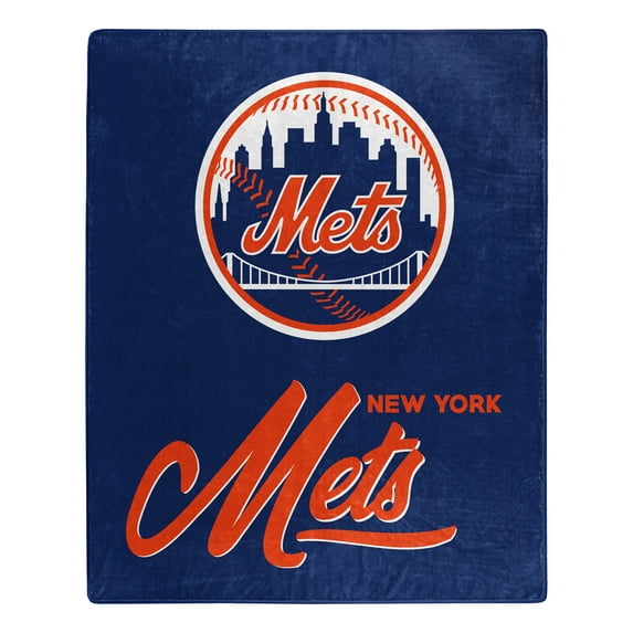 The Northwest Group New York Mets 50" x 60" Signature Raschel Plush Throw Blanket