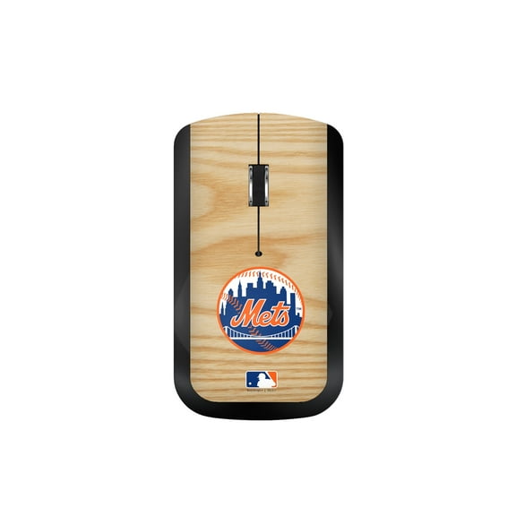 New York Mets Wood Print Wireless USB Mouse
