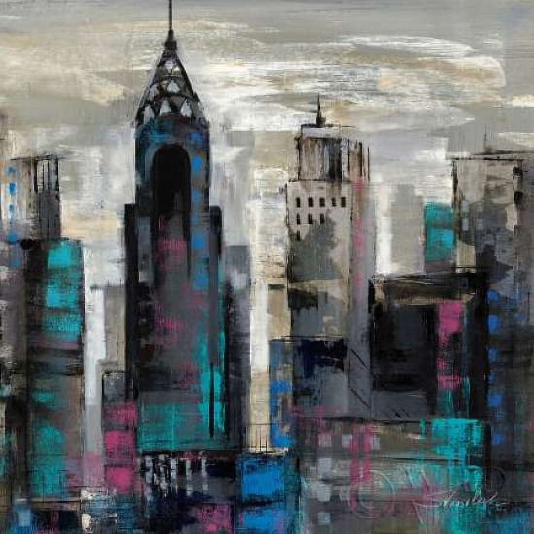 New York Moment II Canvas Art - Silvia Vassileva (24 x 24)