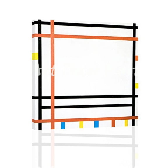 New York-Mondrian - CANVAS OR FINE PRINT WALL ART