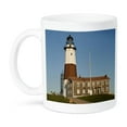 thumbnail image 1 of 3dRose, New York, Montauk Point Lighthouse - US33 WBI0205 - Walter Bibikow, 15oz Mug, 1 of 7