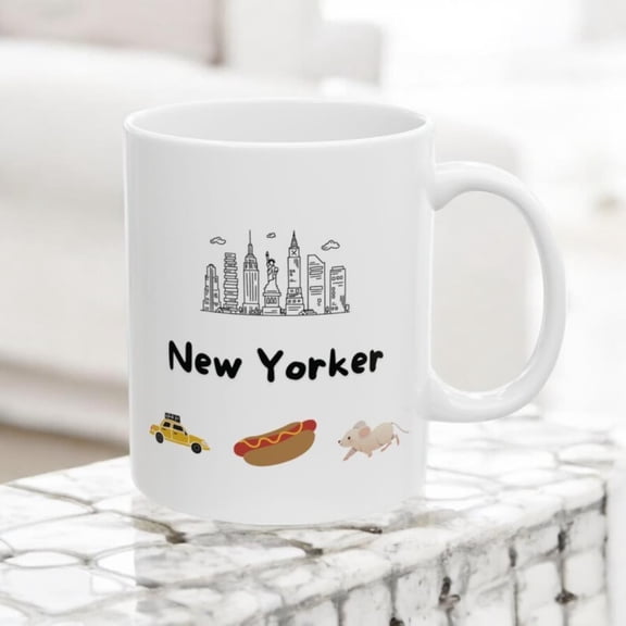 New York Mug, New Yorker mug, Funny New York Mug, New York uvenir, Moving Gift, Gift New York City.