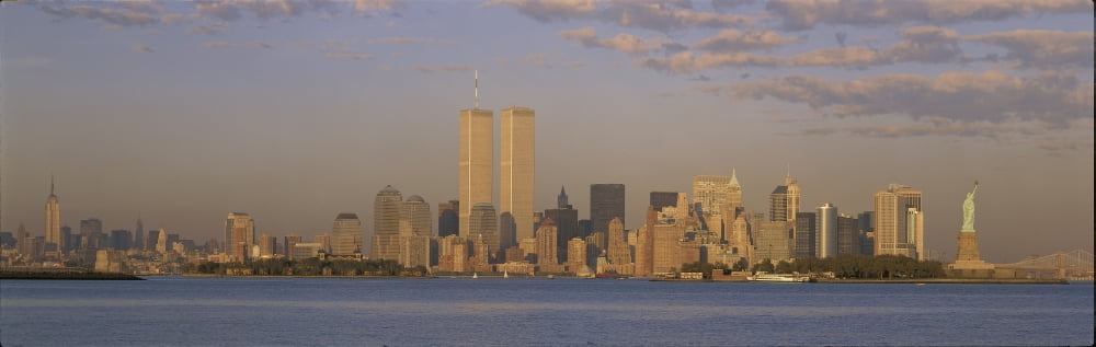 New York NY Canvas Art - Panoramic Images (27 x 9)