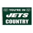 thumbnail image 1 of New York NY Football - You're in Jets Country - Deluxe 3x5 Indoor Outdoor Flag, 1 of 1