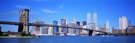 New York NY USA Canvas Art - Panoramic Images (36 x 12)