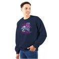 thumbnail image 1 of New York NYC Graffiti Cool Smurfs Sweatshirt for Men or Women Brisco Brands S, 1 of 6