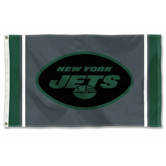 New York NYJ Pro Football Team Flag 3 x 5 Tailgate Flag Mancave Football Banner