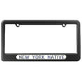 thumbnail image 1 of New York Native - State Pride License Plate Frame, 1 of 1