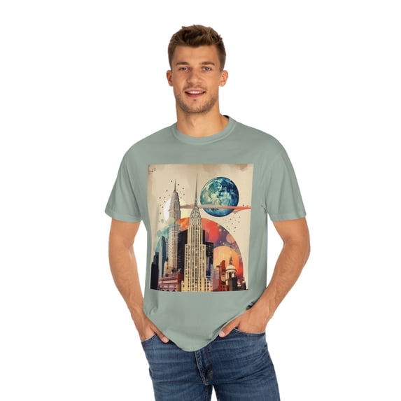 New York Nightlife - City Wanderlust Unisex Adventure Tee