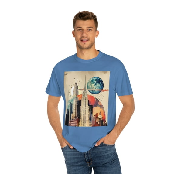 New York Nightlife - City Wanderlust Unisex Adventure Tee