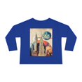 thumbnail image 1 of New York Nightlife Urban Wanderlust Toddler Long Sleeve Tee, 1 of 4