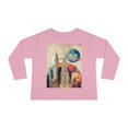 thumbnail image 1 of New York Nightlife Urban Wanderlust Toddler Long Sleeve Tee, 1 of 4