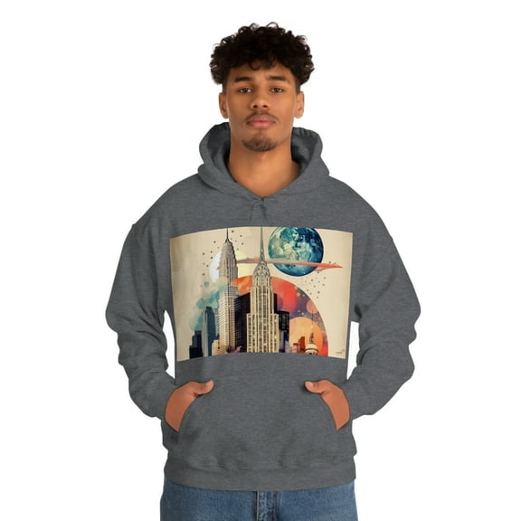 New York Nightlife Urban Wanderlust Unisex Adventure Hoodie