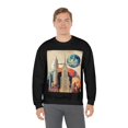 thumbnail image 1 of New York Nightlife Urban Wanderlust Unisex Heavy Blend Crewneck Sweatshirt, 1 of 9
