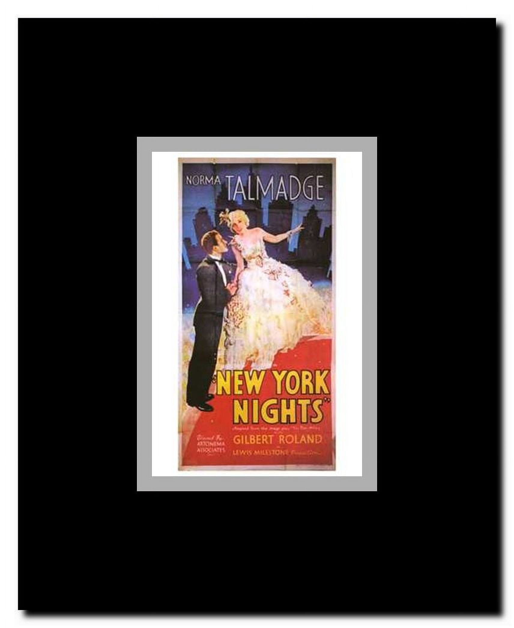 New York Nights Framed Movie Poster