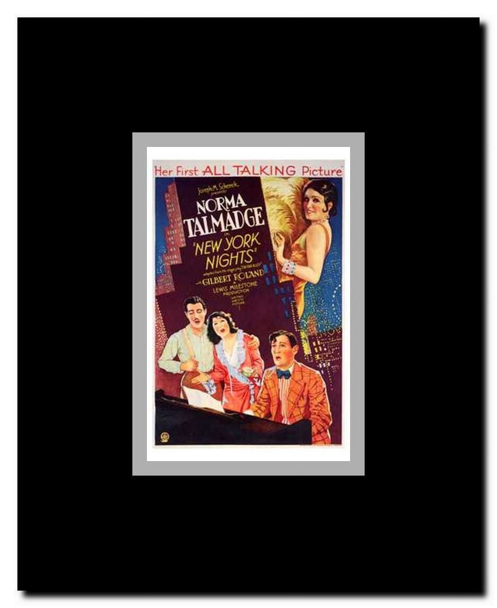 New York Nights Framed Movie Poster