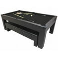 thumbnail image 1 of New York Nights 7 Ft Pool Table Set with Benches and Top, 1 of 6
