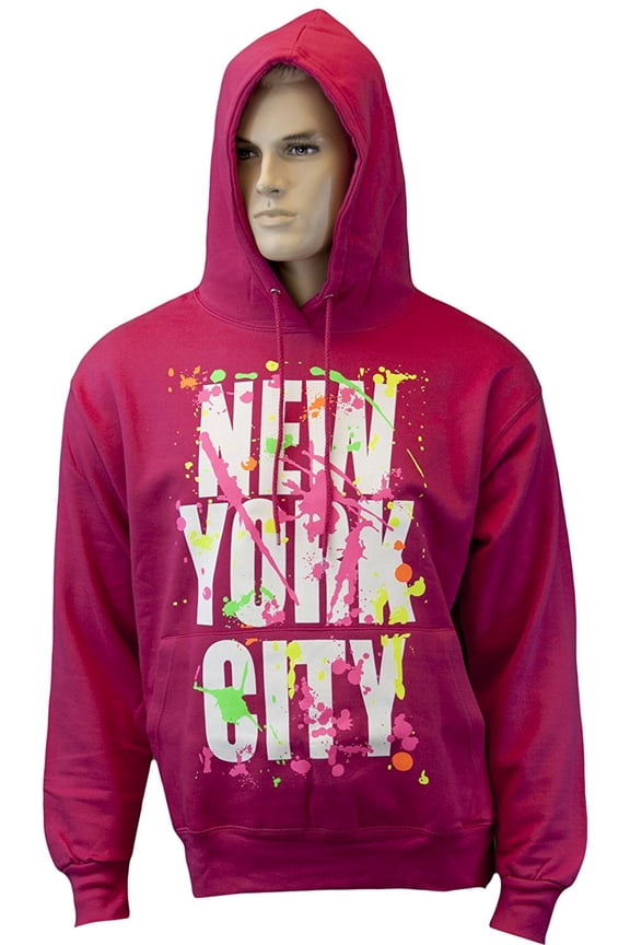 New York Paint Splash Hoodie Sweatshirt Splatter Standard Unisex Small, Hot ...