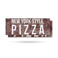thumbnail image 1 of New York Pizza Vinyl Decal 2 Pack of 12 Inch x 5 Inch Weatherproof Heavy-Duty Adhesive Backing | Authentic Flavor, Restaurant Promotions, Freshly Made | Made in USA, 1 of 6