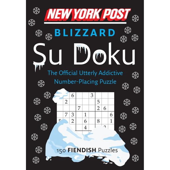 New York Post Blizzard Su Doku: 150 Fiendish Puzzles, (Paperback)