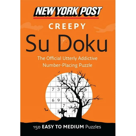 New York Post Creepy Su Doku, (Paperback)