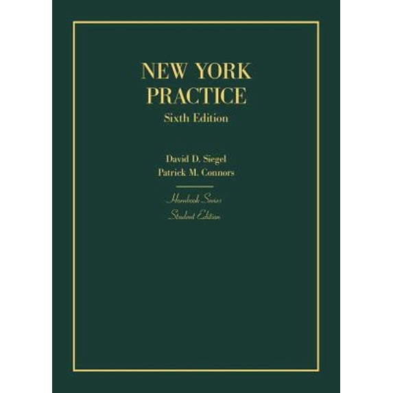 Pre-Owned New York Practice, Student Edition (Hornbooks), 9781642421064, 1642421065, Paperback, 6 edition