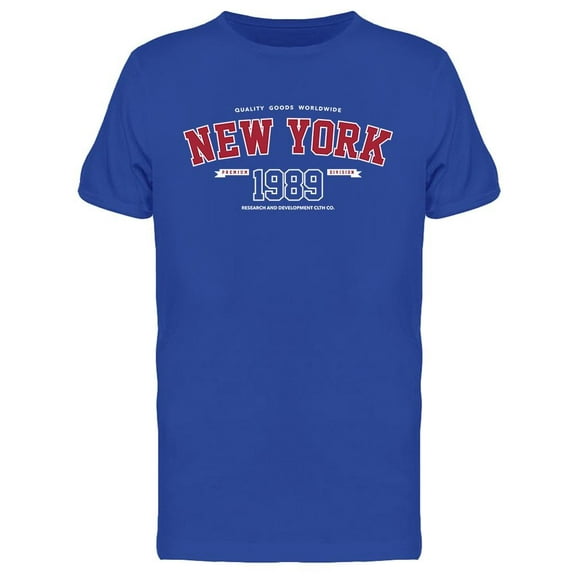 New York Premium Division  T-Shirt Men -Image by Shutterstock, Male x-Large
