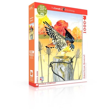 New York Puzzle Company American Kestrel 1000 Piece Jigsaw Puzzle