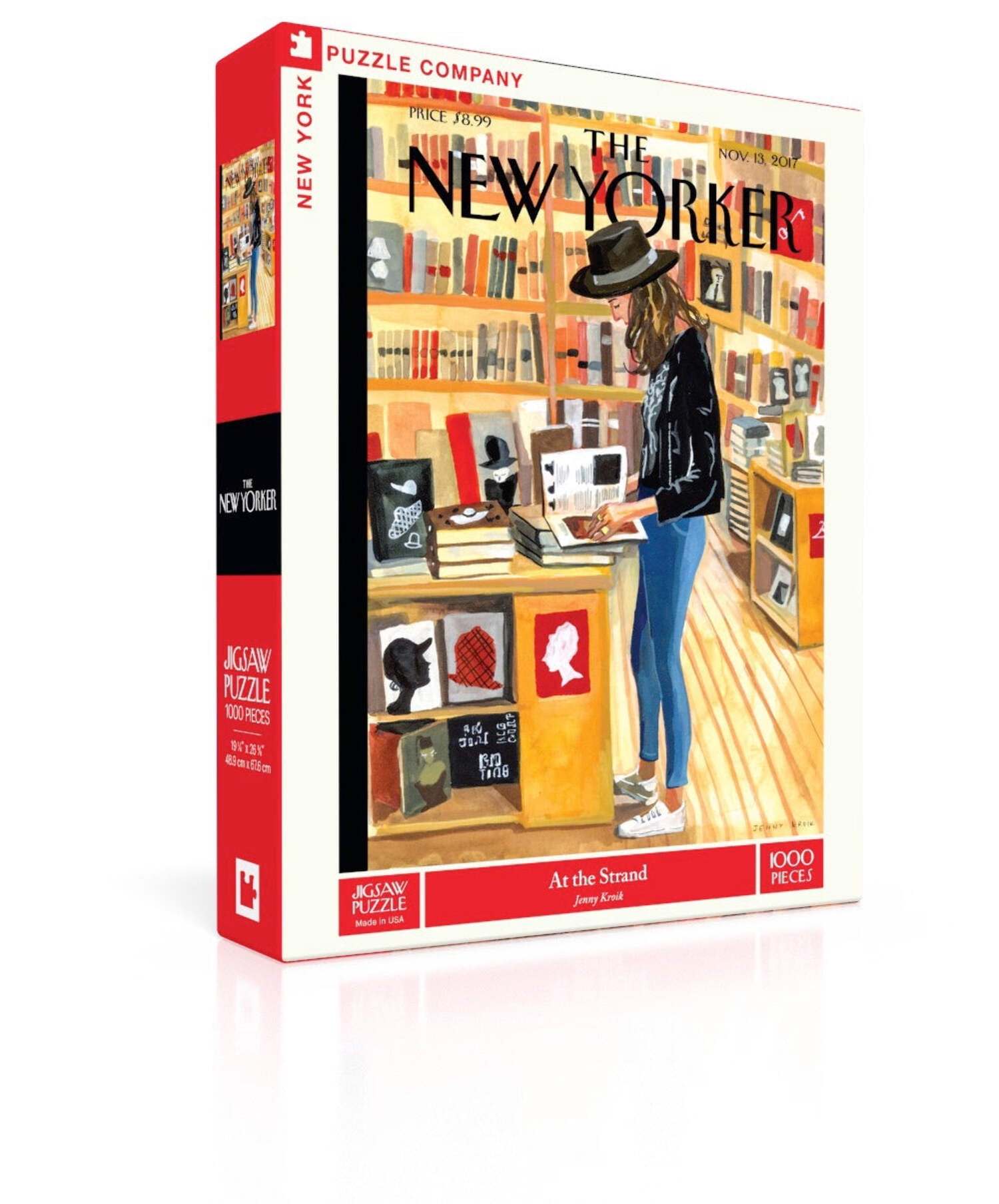New York Puzzle Company At the Strand 1000 Piece Jigsaw Puzzle ...