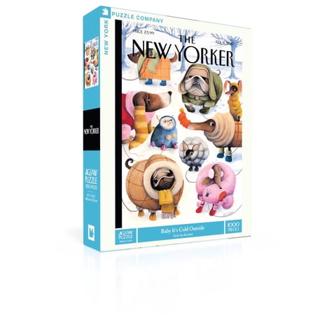 New York Puzzle Company Baby It's Cold Outside 1000 Piece Jigsaw Puzzle