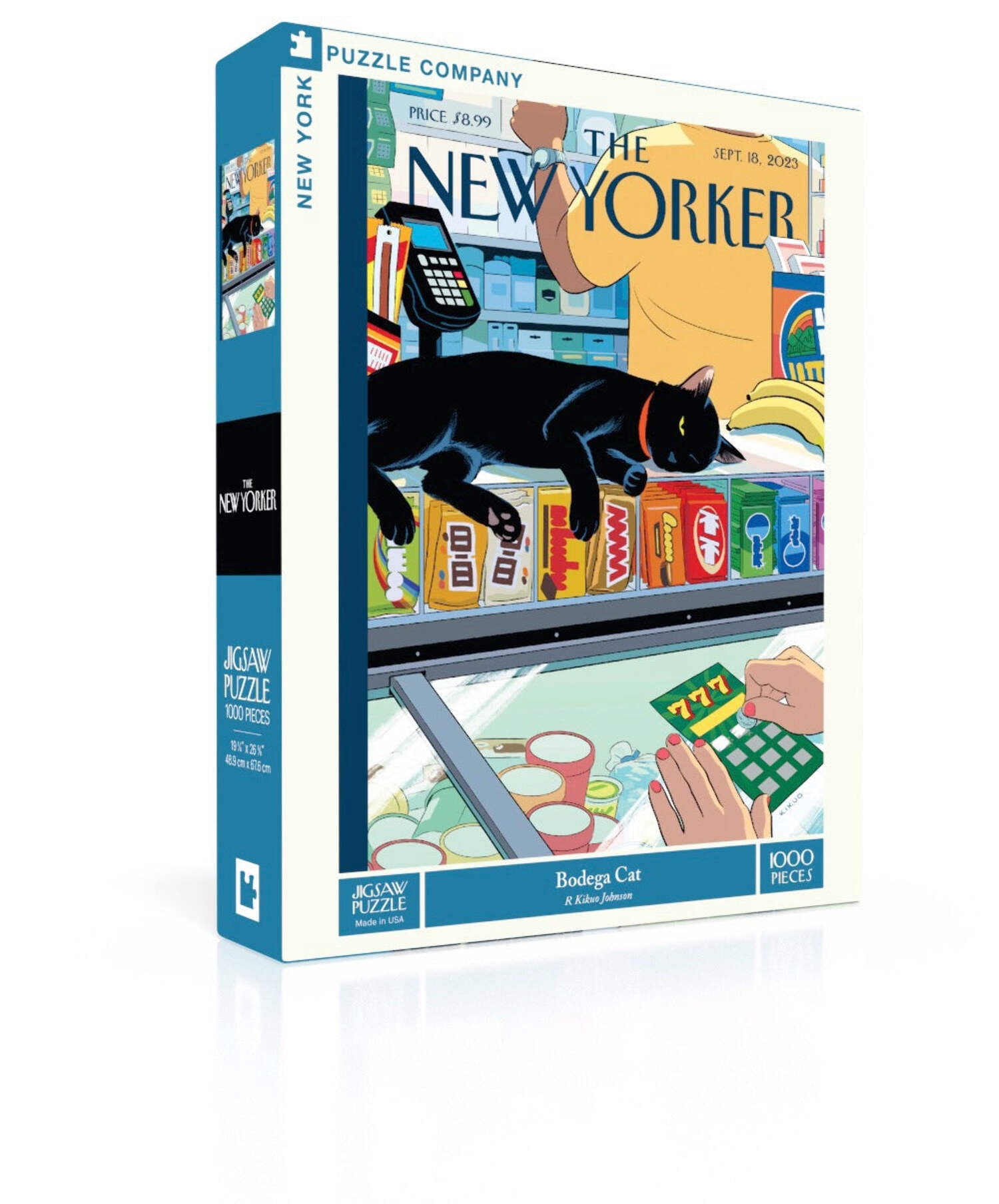 New York Puzzle Company Bodega Cat 1000 Piece Jigsaw Puzzle