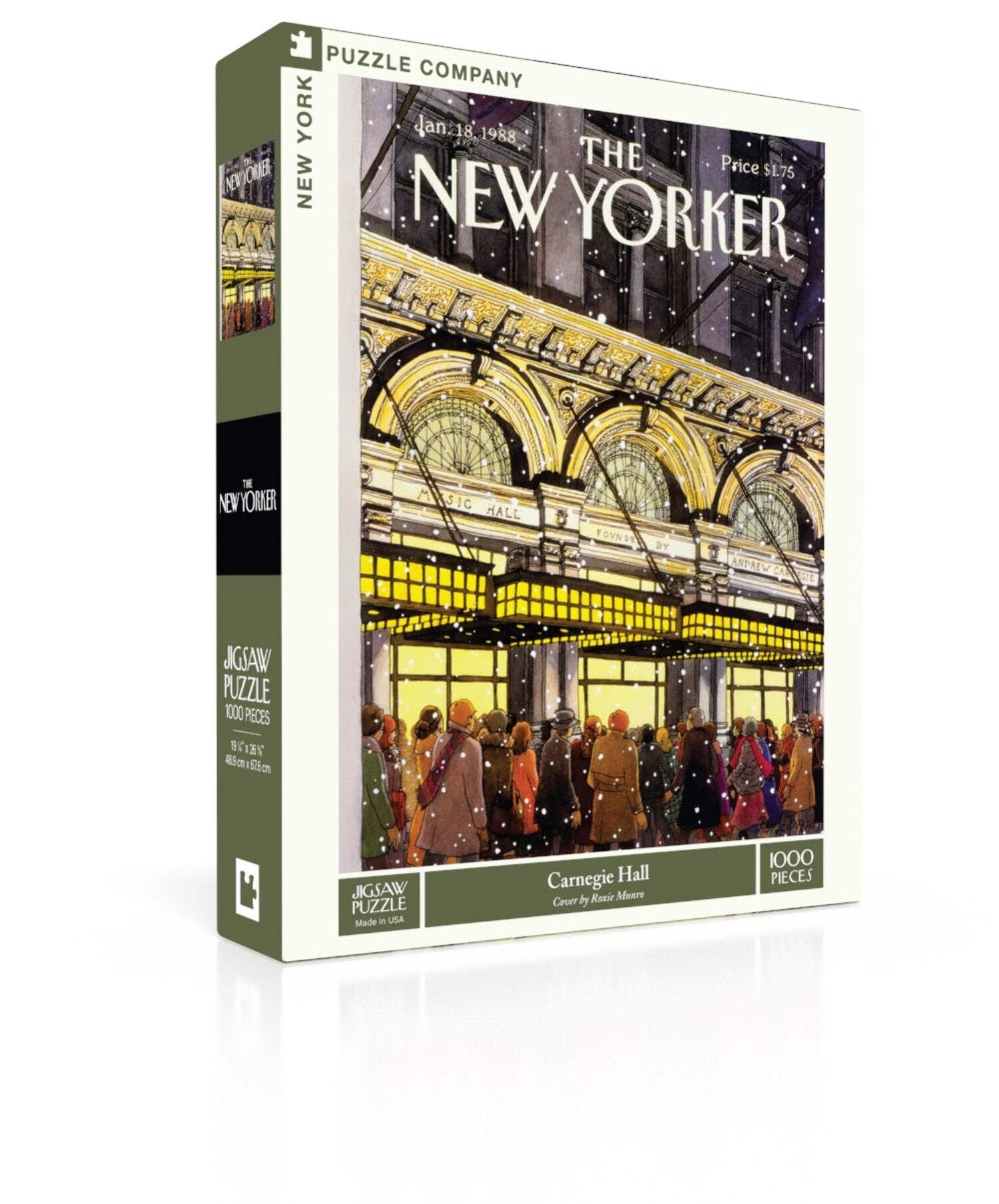 New York Puzzle Company Music Hall 1000 Piece Jigsaw Puzzle