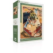 New York Puzzle Company Christmas at Orchard House 1500 Piece Jigsaw Puzzle