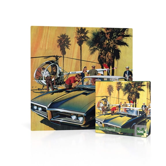New York Puzzle Company Island Hopping Mini 100 Piece Mini Puzzle