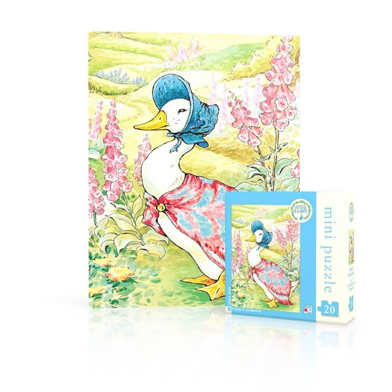 New York Puzzle Company Jemima Puddle-Duck Mini 20 Piece Mini Puzzle