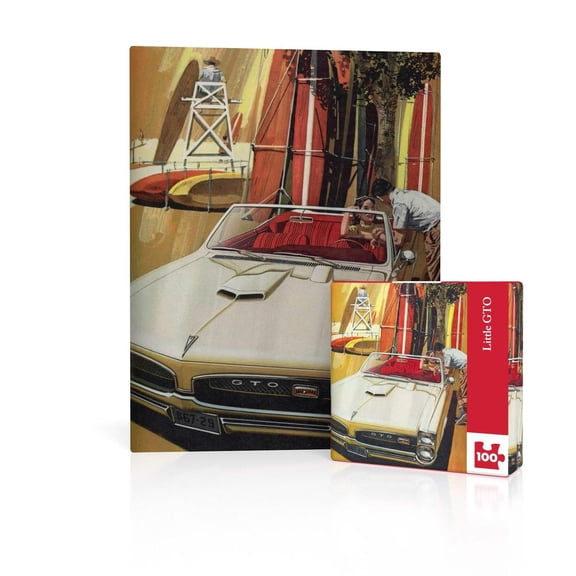 New York Puzzle Company Little GTO Mini 100 Piece Mini Puzzle
