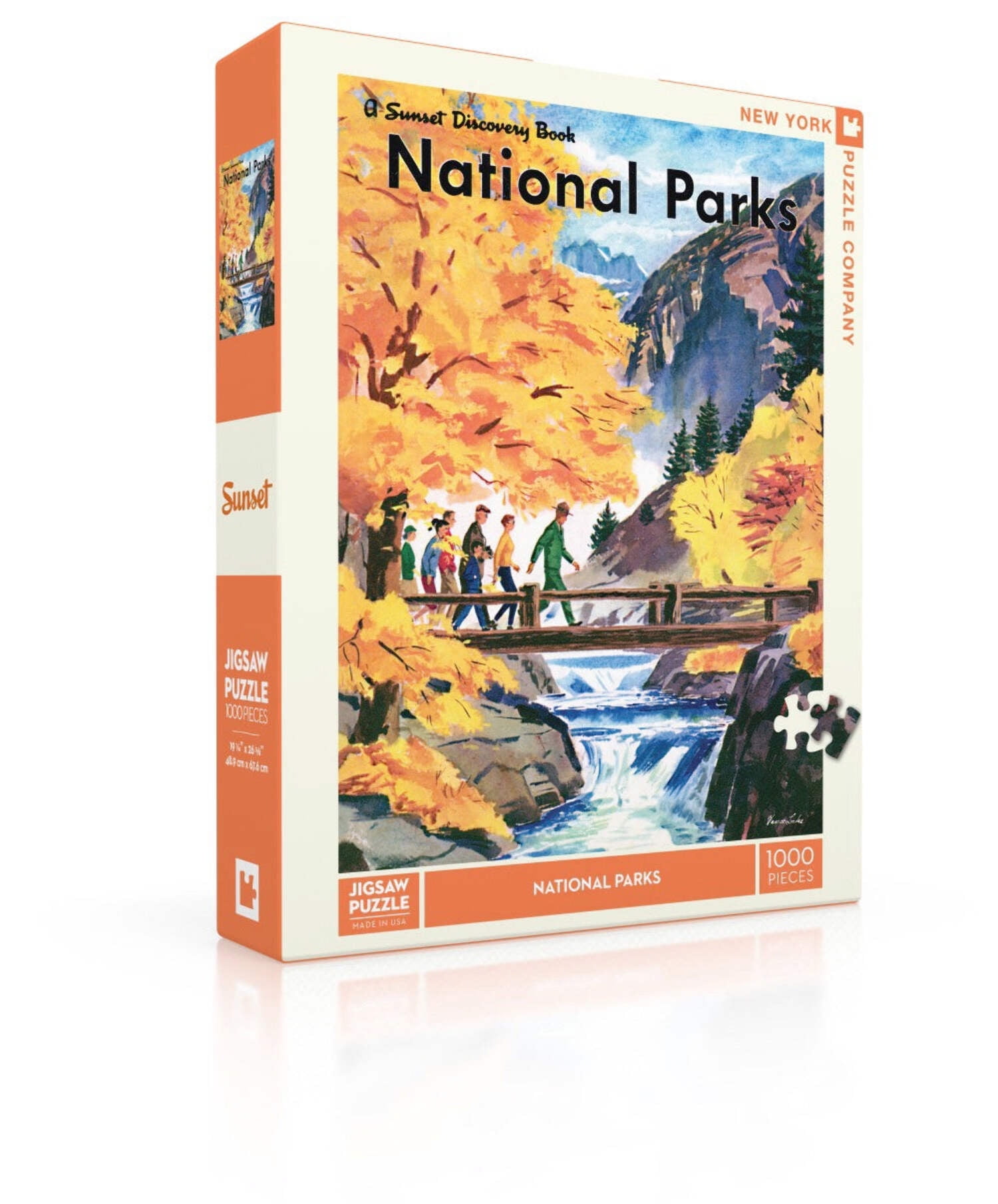 New York Puzzle Company National Parks 1000 Piece Jigsaw Puzzle