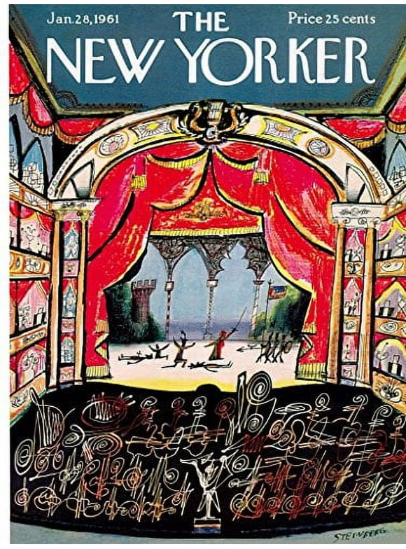 New York Puzzle Company - New Yorker Opera House - 1000 Piece Jigsaw Puzzle