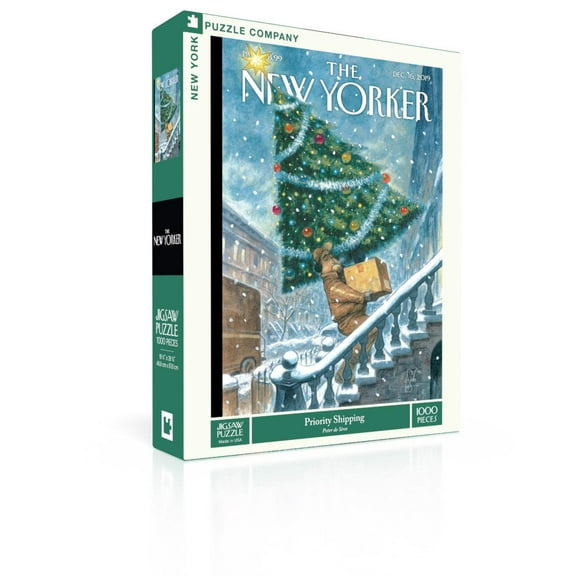 New York Puzzle Company Priority Shipping 1000 Piece Jigsaw Puzzle