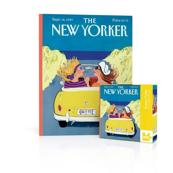 New York Puzzle Company Summer Friday Mini 100 Piece Mini Puzzle