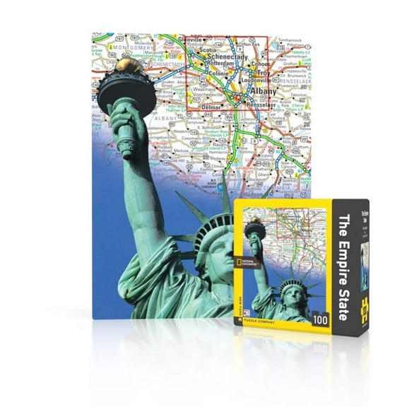 New York Puzzle Company The Empire State Mini 100 Piece Mini Puzzle